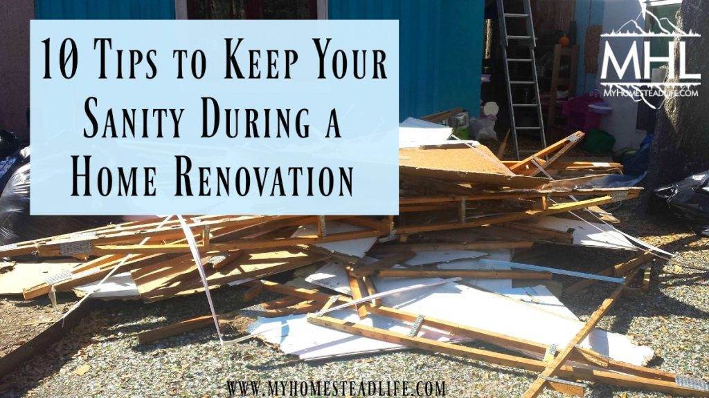 How Do You Stay Sane During A Home Renovation?